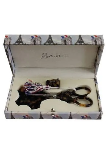 Ciseaux Broderie écaille Fleur Nécessaire Paris 1 Ciseaux Broderie écaille Fleur Nécessaire Paris