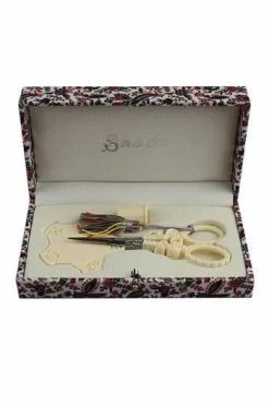 Ciseaux Broderie Ivoire S Nécessaire Coquecigrues