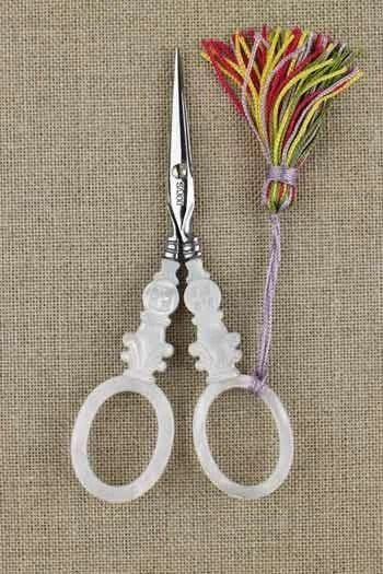 Ciseaux Broderie Nacre Croix Nécessaire Coquecigrues 2 Ciseaux Broderie Nacre Croix Nécessaire Coquecigrues – Image 2