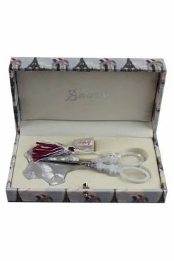 Ciseaux Broderie Nacre Croix Nécessaire Paris