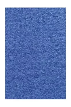 Coupon De Laine Bouillie Bleu Vif