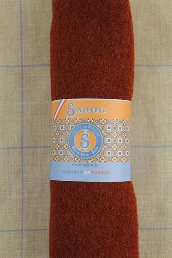 Coupon De Laine Bouillie Brique 3 Coupon De Laine Bouillie Brique – Image 3