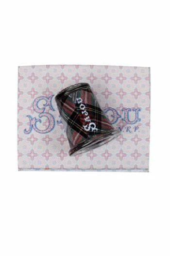 Dé à Coudre Tissu écossais 2 Dé à Coudre Tissu écossais – Image 2