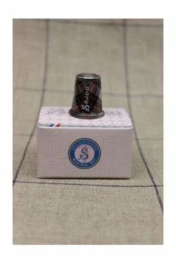 Dé à Coudre Tissu écossais 8 Dé à Coudre Tissu écossais -artisanat Soldes Magasin de a coudre tissu ecossais 3