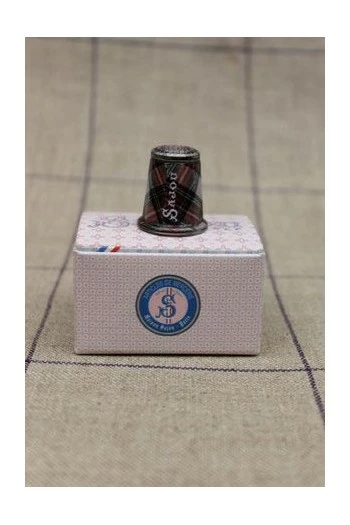 Dé à Coudre Tissu écossais 4 Dé à Coudre Tissu écossais – Image 4