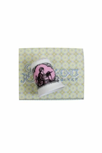 Dé De Porcelaine Blanche Brodeuse Sajou Rose 2 Dé De Porcelaine Blanche Brodeuse Sajou Rose – Image 2