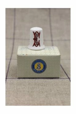 Dé De Porcelaine Blanche Lettre E -artisanat Soldes Magasin de de porcelaine blanche lettre e 4