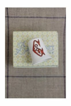 Dé De Porcelaine Blanche Lettre G -artisanat Soldes Magasin de de porcelaine blanche lettre g 5