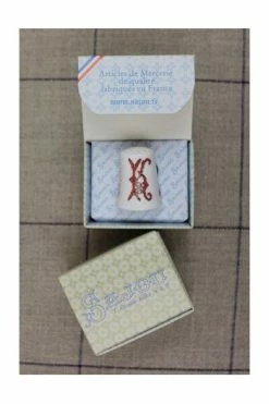 Dé De Porcelaine Blanche Lettre K -artisanat Soldes Magasin de de porcelaine blanche lettre k 3