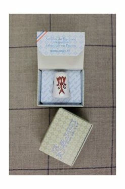 Dé De Porcelaine Blanche Lettre T -artisanat Soldes Magasin de de porcelaine blanche lettre t 3