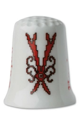 Dé De Porcelaine Blanche Lettre V 1 Dé De Porcelaine Blanche Lettre V