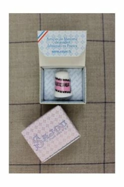 Dé De Porcelaine Blanche Sajou - Rose 9 Dé De Porcelaine Blanche Sajou - Rose -artisanat Soldes Magasin de de porcelaine blanche sajou rose 2