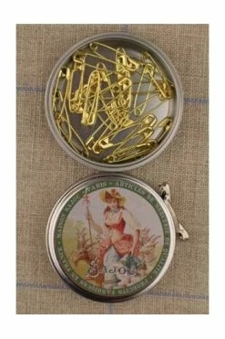Epingles Nourrice Dorées Et Chromées Boites Métal -artisanat Soldes Magasin epingles nourrice dorees et chromees boites metal 4