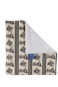 Essuie-mains éponge Toile De Jouy Et Rayures