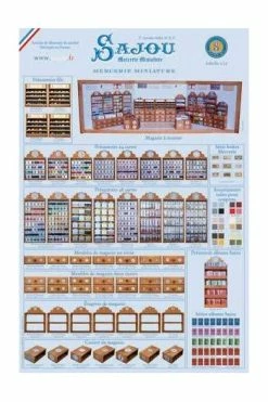 Étagère En Bois Miniature Fil Au Chinois Rose -artisanat Soldes Magasin etagere en bois miniature fil au chinois rose 4