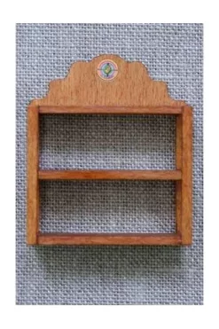 Étagère En Bois Miniature Fil Tonkin