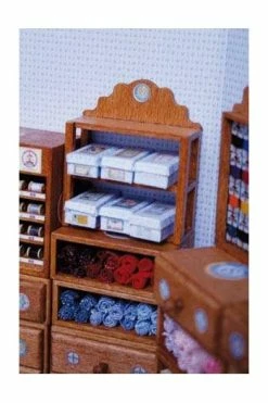 Étagère En Bois Miniature Rubans Sajou -artisanat Soldes Magasin etagere en bois miniature rubans sajou 3