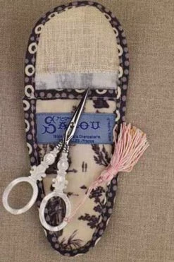 Etui Porte-ciseaux Toile Cirée Grise Gris - M 7 Etui Porte-ciseaux Toile Cirée Grise Gris - M -artisanat Soldes Magasin etui porte ciseaux toile ciree grise gris m 2