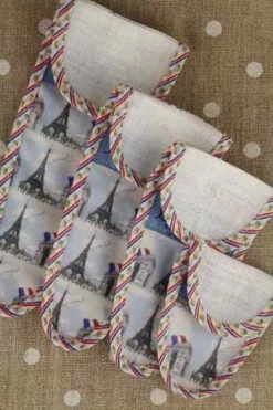 Etui Porte-ciseaux Toile Cirée Paris - L 9 Etui Porte-ciseaux Toile Cirée Paris - L -artisanat Soldes Magasin etui porte ciseaux toile ciree paris l 4