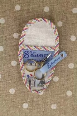 Etui Porte-ciseaux Toile Cirée Paris - S 6 Etui Porte-ciseaux Toile Cirée Paris - S -artisanat Soldes Magasin etui porte ciseaux toile ciree paris s 1