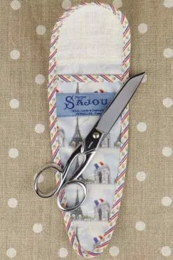 Etui Porte-ciseaux Toile Cirée Paris - XL 7 Etui Porte-ciseaux Toile Cirée Paris - XL -artisanat Soldes Magasin etui porte ciseaux toile ciree paris xl 2