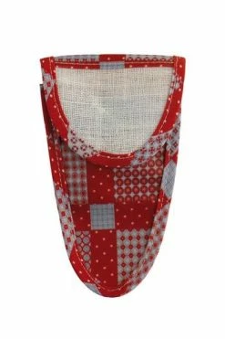 Etui Porte-ciseaux Toile Cirée Patchwork - M