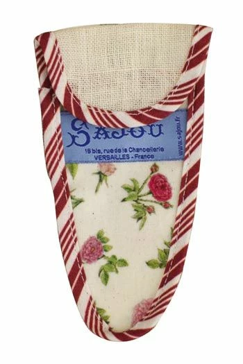 Etui Porte-ciseaux Toile Cirée Roses Joséphine - M 1 Etui Porte-ciseaux Toile Cirée Roses Joséphine - M