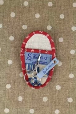 Etui Porte-ciseaux Toile De Jouy Bleue-bordeaux - S 7 Etui Porte-ciseaux Toile De Jouy Bleue-bordeaux - S -artisanat Soldes Magasin etui porte ciseaux toile de jouy bleue bordeaux s 1