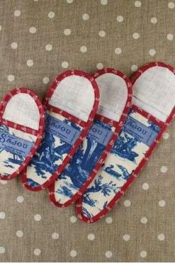 Etui Porte-ciseaux Toile De Jouy Bleue-bordeaux - S 9 Etui Porte-ciseaux Toile De Jouy Bleue-bordeaux - S -artisanat Soldes Magasin etui porte ciseaux toile de jouy bleue bordeaux s 3