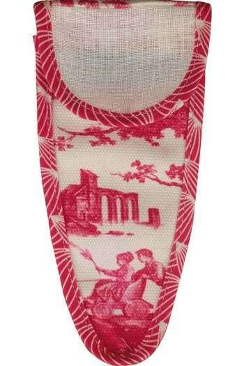 Etui Porte-ciseaux Toile De Jouy Rose - XL 1 Etui Porte-ciseaux Toile De Jouy Rose - XL