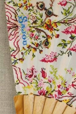 Éventail Chambre Reine Au Château -artisanat Soldes Magasin eventail chambre reine au chateau 2