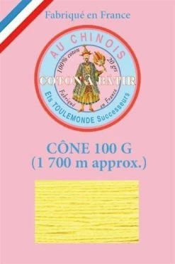 Fil à Bâtir Cône 1700m 130 - Jaune