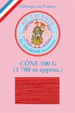 Fil à Bâtir Cône 1700m 371 - Rouge