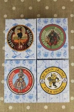 Fil à Broder Tonkin Boite Rangement 12 Cartes -artisanat Soldes Magasin fil a broder tonkin boite rangement 12 cartes 2