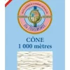 Fil à Broder Tonkin Cône 1003 Blanc
