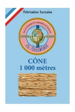 Fil à Broder Tonkin Cône 1006 Sable