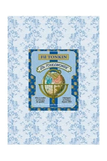 Fil à Broder Tonkin Cône 1007 Orange 2 Fil à Broder Tonkin Cône 1007 Orange – Image 2