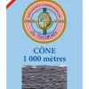 Fil à Broder Tonkin Cône 1008 Ardoise