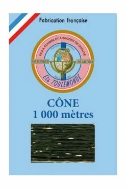 Fil à Broder Tonkin Cône 1009 Sapin