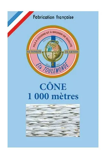 Fil à Broder Tonkin Cône 1011 Ciel 1 Fil à Broder Tonkin Cône 1011 Ciel