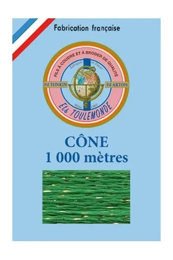 Fil à Broder Tonkin Cône 1014 Jardin 1 Fil à Broder Tonkin Cône 1014 Jardin