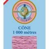 Fil à Broder Tonkin Cône 1018 Mauve