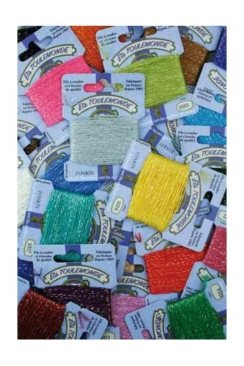 Fil à Broder Tonkin Cône 1022 Vieux Rose 5 Fil à Broder Tonkin Cône 1022 Vieux Rose – Image 5