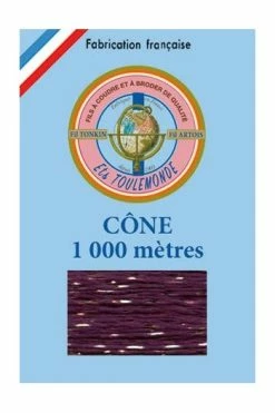 Fil à Broder Tonkin Cône 1023 Violet