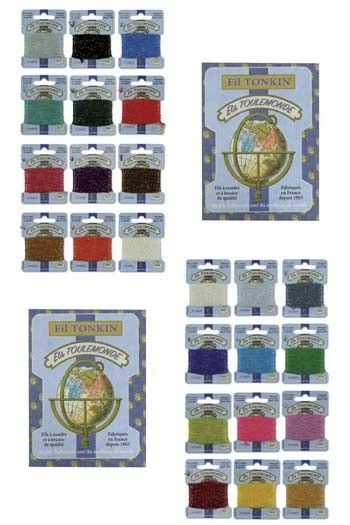 Fil à Broder Tonkin Lot Boites 1 Et 2 1 Fil à Broder Tonkin Lot Boites 1 Et 2