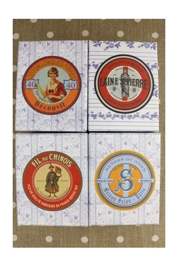 Fil à Coudre Coton Boîte Rangement 12 Bobines 7 Fil à Coudre Coton Boîte Rangement 12 Bobines – Image 7