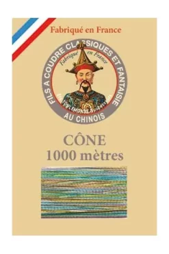 Fil à Coudre Métallisé N°40 Cône 182 - Arlequin