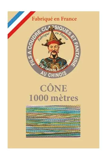 Fil à Coudre Métallisé N°40 Cône 182 - Arlequin 1 Fil à Coudre Métallisé N°40 Cône 182 - Arlequin