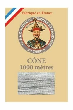 Fil à Coudre Métallisé N°40 Cône 322 - Flocon