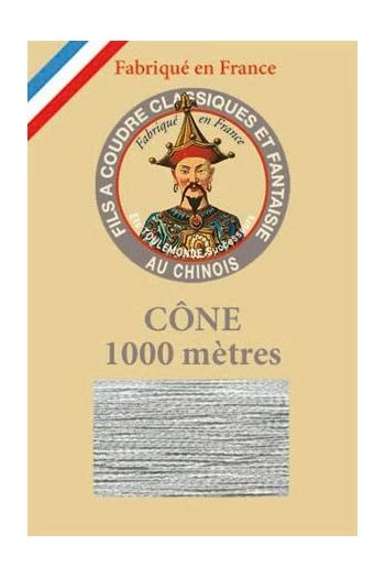 Fil à Coudre Métallisé N°40 Cône 322 - Flocon 1 Fil à Coudre Métallisé N°40 Cône 322 - Flocon